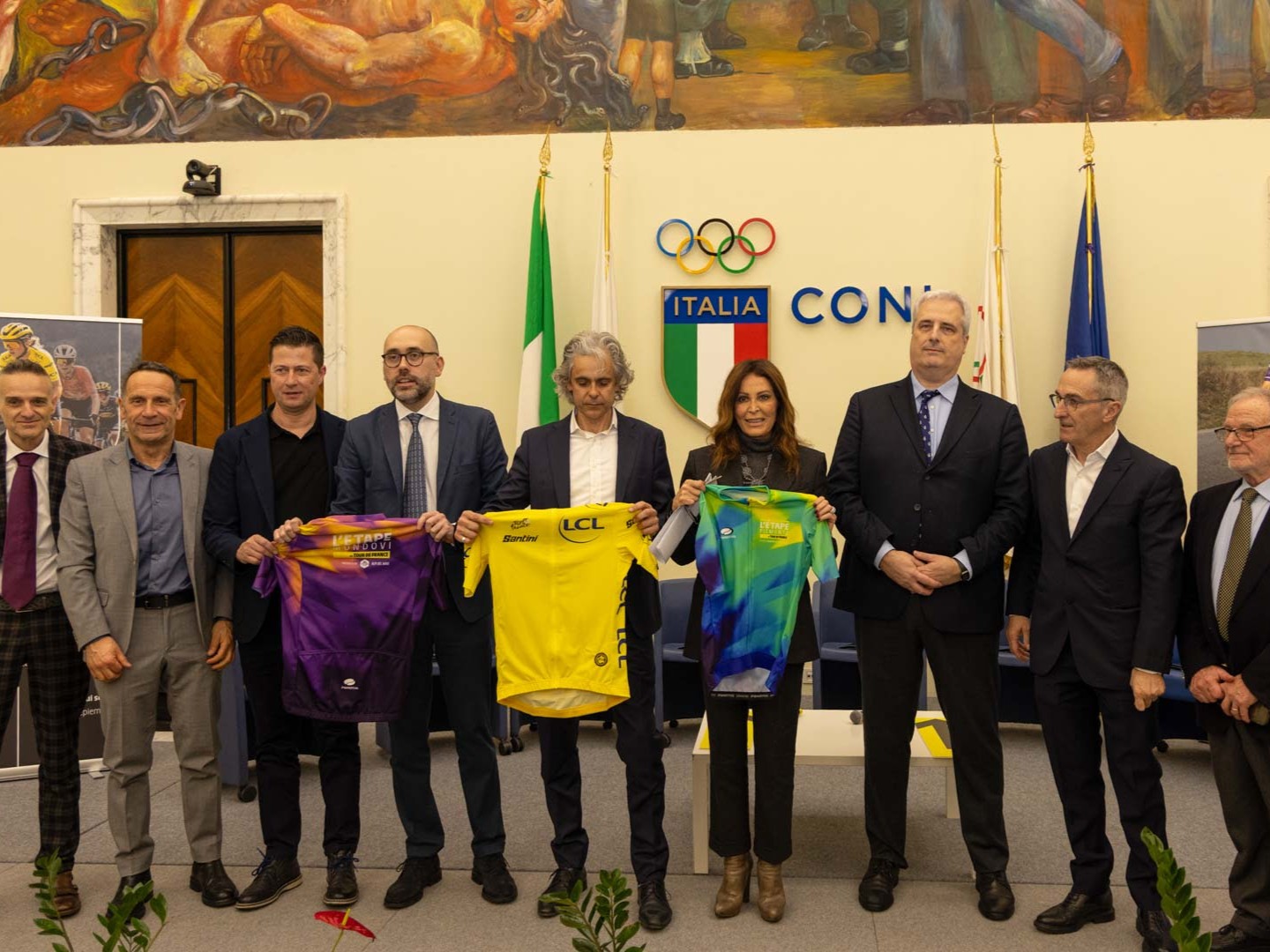 presentazione Etape Mondovì CONI
