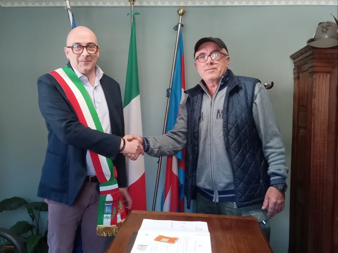 PROVINCIA GRANDA - Il sindaco Giaccone con il padre Shaini