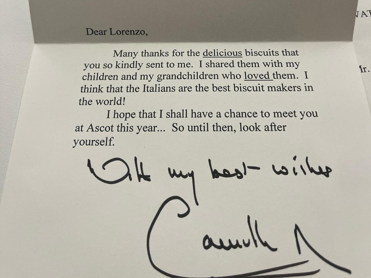 PROVINCIA GRANDA - Il testo della lettera firmata dalla regina