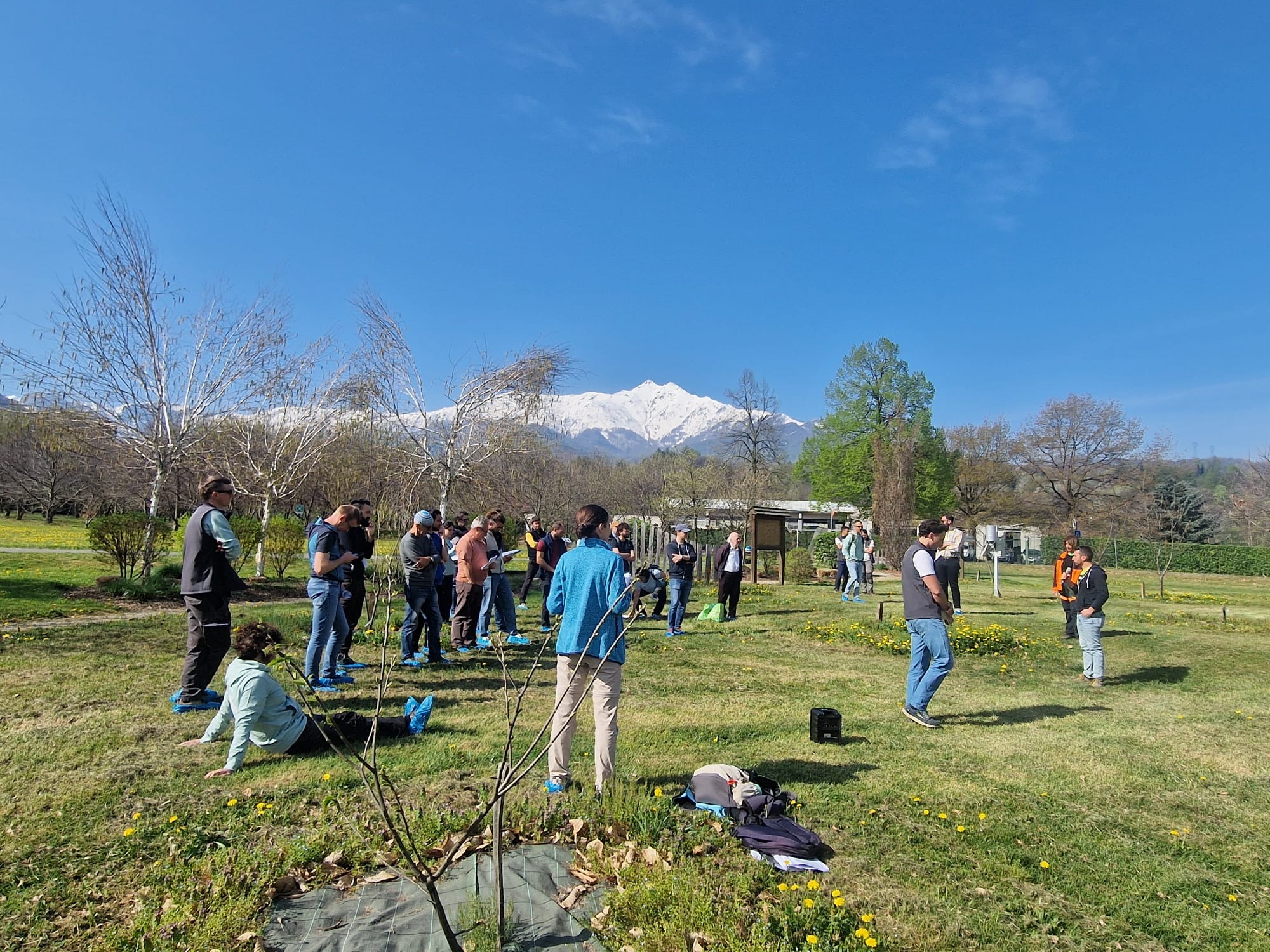 PROVINCIA GRANDA - Una fase dell'incontro al Centro di castanicoltura