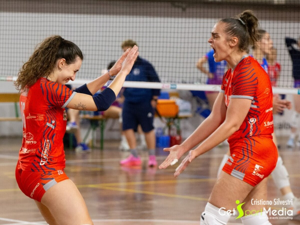 PROVINCIA GRANDA - Mondovì Volley: Alice Munari e Chiara Bergese - foto Cristiano Silvestri