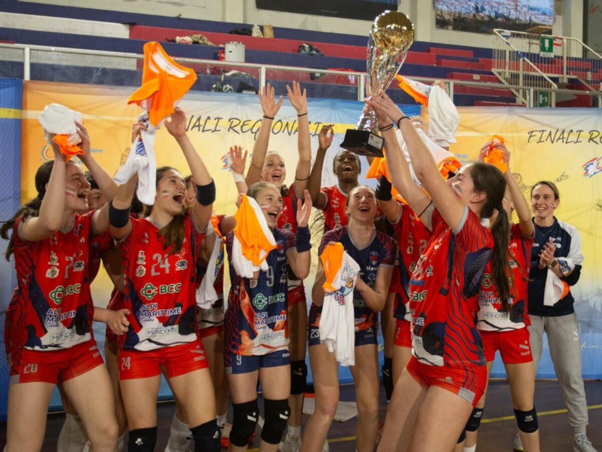 PROVINCIA GRANDA - Mondovì Volley: La Mon.Vi Bam Rossa è ancora campione regionale - foto Cristiano Silvestri