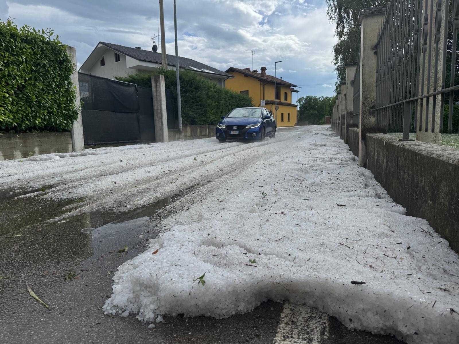 PROVINCIA GRANDA - Fiume pioggia grandine Farigliano 2 giugno 2026