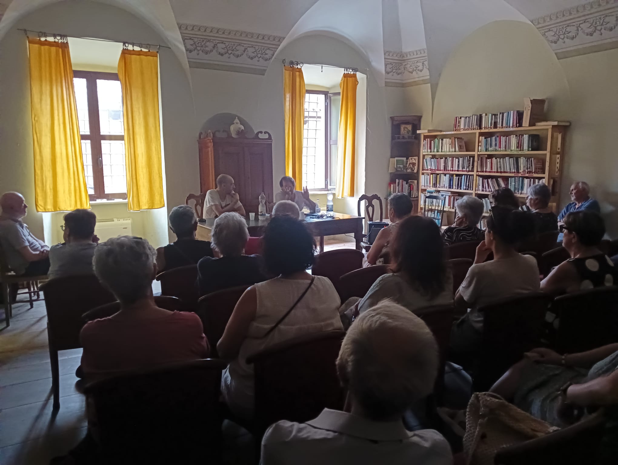 PROVINCIA GRANDA - La presentazione in Biblioteca a Briaglia