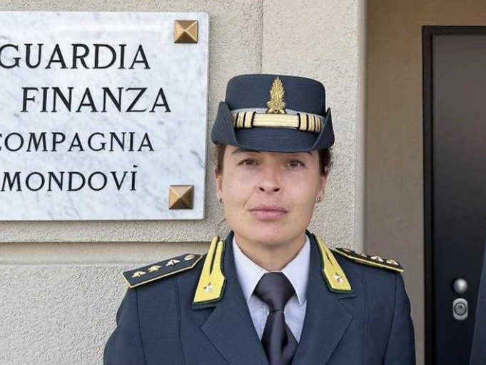 Ruta comandante Guardia Finanza Mondovì