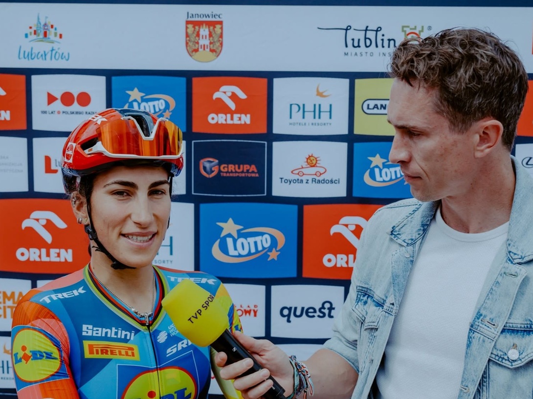 Balsamo intervistata in Polonia