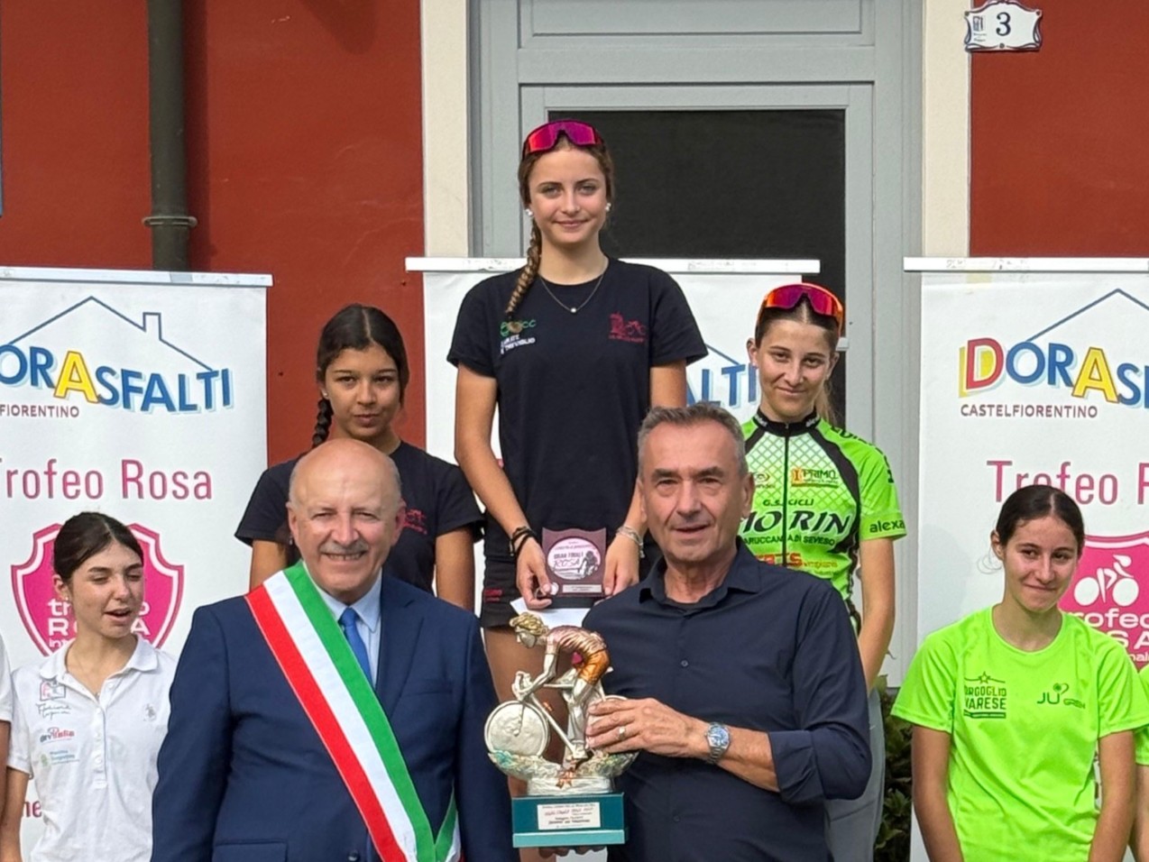 Bracco ciclismo trofeo rosa
