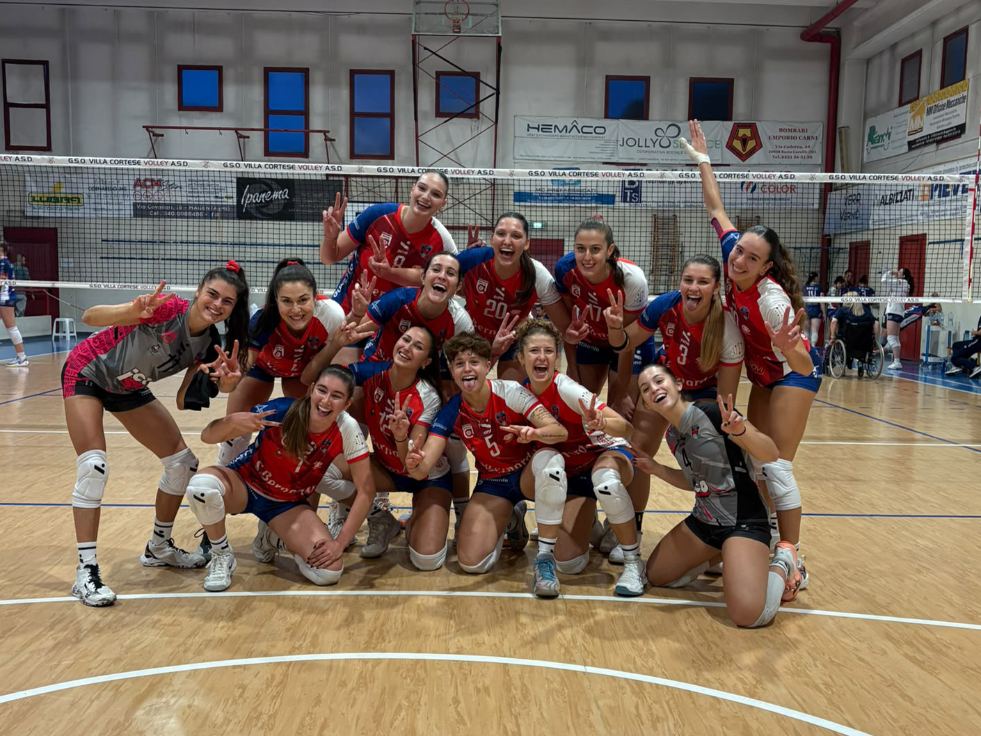 PROVINCIA GRANDA - Mondovì Volley - Prima storica vittoria in serie A3 contro Villa Cortese al tie-break