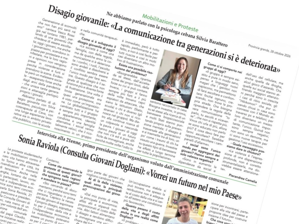 pagine giovani speciale