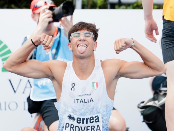 Provera esulta - foto Fidal Grana