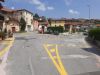 PROVINCIA GRANDA - La rotonda disegnata a terra in piazza San Sebastiano