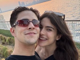 PROVINCIA GRANDA - La giovane Giorgia Barreca con il fidanzato a Dubai