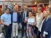 PROVINCIA GRANDA - Premiata con una pergamena un piatto decorativo la signora Luciana Miceli