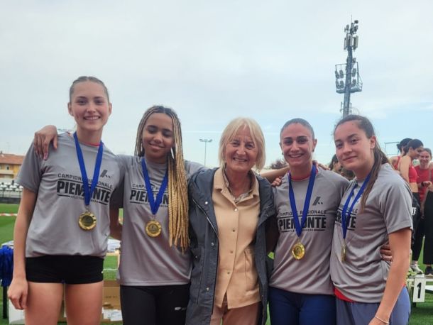 PROVINCIA GRANDA - Staffetta 4x400 femminile con Zola