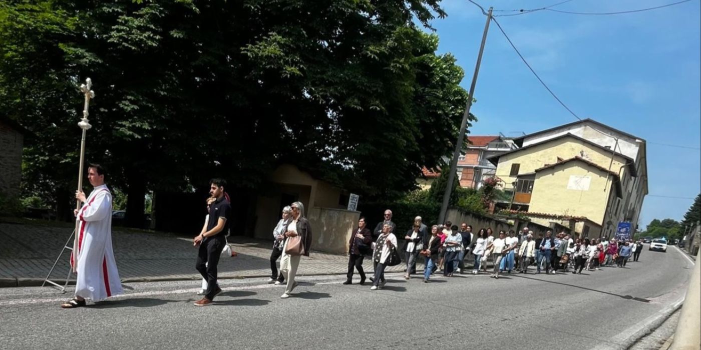 PROVINCIA GRANDA - La processione in occasione di San Teobaldo a Vicoforte