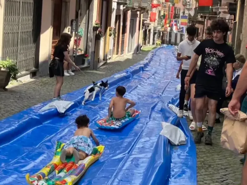 PROVINCIA GRANDA - Tanti bambini per "Ormea Inonda"