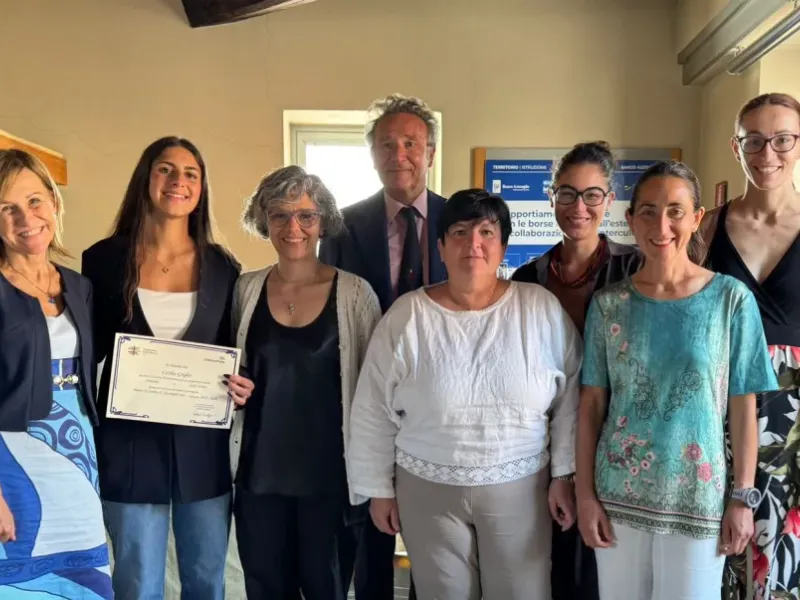 PROVINCIA GRANDA - La garessina Cecilia Griglio premiata con la Borsa di studio