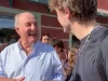 PROVINCIA GRANDA - Gerry Scotti con le bocce quadre al Festival della Tv di Dogliani