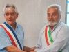 PROVINCIA GRANDA - Mina e l'ex sindaco di Yssingeaux Pierre Liogier