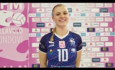 Alice Farina commenta il successo per 3-0 contro Perugia.