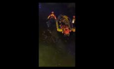 Mondovì: il video del recupero della giovane caduta in Ellero 