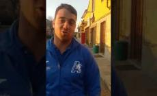 Azzurra Promozione - Federico Ferrero intervistato dal dirigente morozzese Mana
