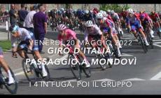 Mondovì, Giro d'Italia 2022 passaggio in corso Statuto