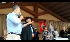 Il ricordo di Piero Angela con l'applauso di piazza Marconi