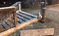 Mondovì: danneggiato lo 'scalone' dell’Altipiano