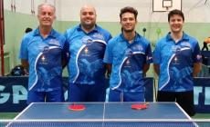 Tennistavolo: giovedì da capolista per lo Studio Degrandis Mondovì