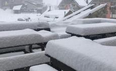 La nevicata del 2 marzo 2020: le immagini a Prato Nevoso e Mondovì