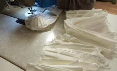 Mondovì, covid19: "Cruna dell'ago", sartoria monregalese che confeziona le mascherine di Miroglio