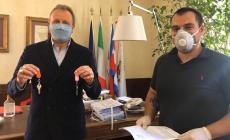 Mondovì: la protesta simbolica dei commercianti che si sentono abbandonati dallo Stato