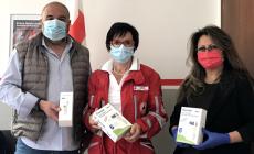 Alla Croce Rossa cinque termoscanner digitali donati da monregalesi che hanno attivato raccolta fondi