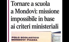 Tornare a scuola a Mondovì: sì, ma come?