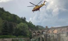 Bagnasco: anziano cade nel fiume Tanaro, portato con l'elisoccorso a Cuneo