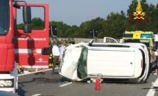 Mondovì: incidente sulla A6, tre auto coinvolte, sette feriti - Traffico bloccato fino alle 11,20
