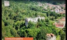 I ruderi del  Gran Hotel di Garessio spacciati per il Castello di Casotto