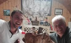 Il campione di pasticceria Luc Debove torna nella "sua" Niella