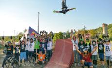 Bmx Freestyle:  una ventina di ragazzi a lezione da Alessandro Barbero