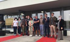 Lavori a La Nicoletta di Carrù inaugurati nell'ultima uscita in fascia tricolore del sindaco Ieriti