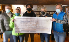 Al Kavarna Pub di Garessio uno dei 15 assegni di Confcommercio Cuneo destinati alle aziende colpite dall&rsquo;alluvione
