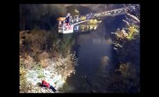 Mondovì: uomo finisce nel torrente Ellero, intervento di vigli del fuoco, carabinieri e 118