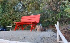 Pianfei da oggi ha la sua Big Bench che guarda al Monviso 