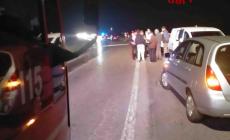 Auto perde il controllo e sbanda contro un furgone tra Margarita e Morozzo. Cinque i mezzi coinvolti 
