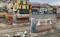 Garessio: abbattuta l'ultima arcata del ponte Odasso