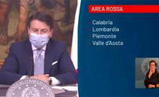Ufficiale, Conte: «Il Piemonte è area rossa, attive le misure più stringenti da venerdì»
Aperte solo scuole Infanzia, Elementari e prima media Vietati gli spostamenti anche all’interno dei Comuni
