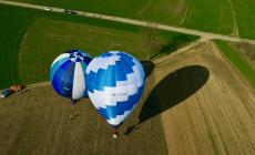La mongolfiera “autocostruita” di Gianni Curti