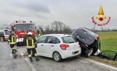 Incidente stradale tra Benevagienna e Lequio Tanaro