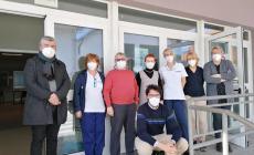 FOTOGALLERY, Vaccinazioni di gruppo per gli over 80 a Dogliani e Carrù